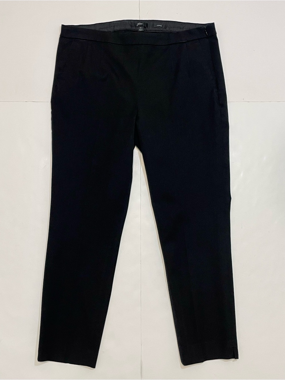 J.Crew Black Martie Slim Crop Ankle Pants - Size 12